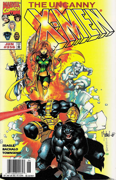 The Uncanny X-Men #356 [Newsstand]-Fine (5.5 – 7)