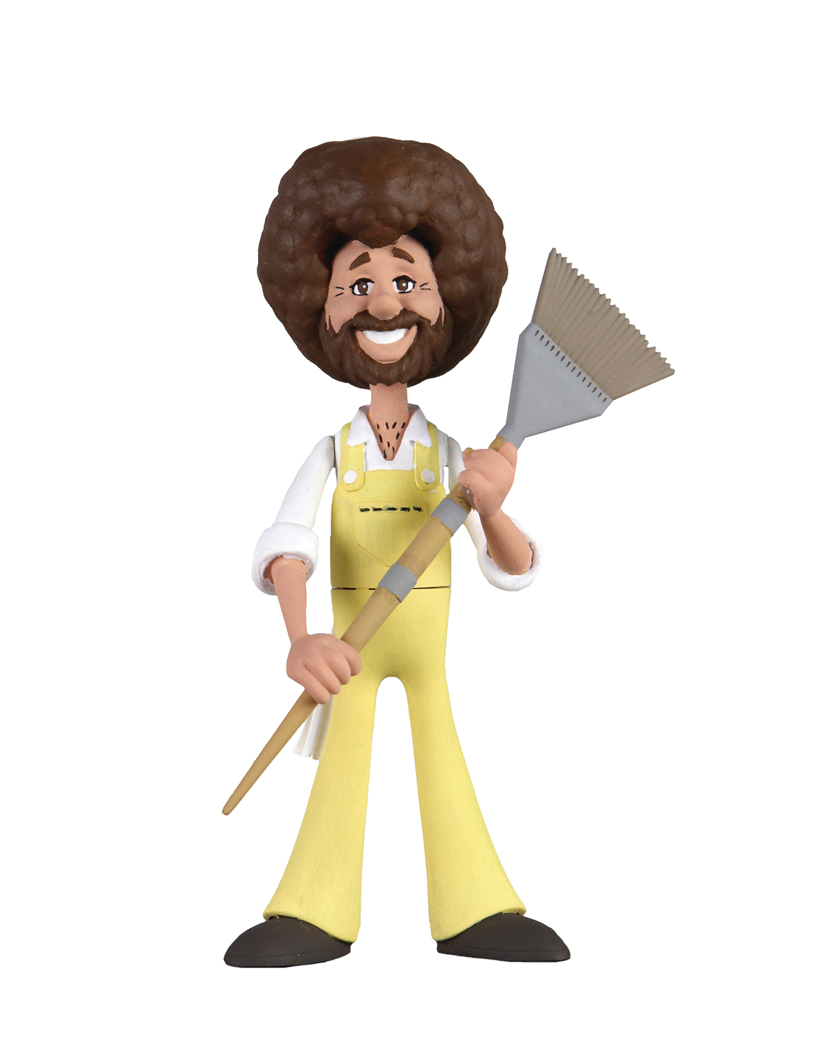 Bob Ross Toony Classic Bob Ross W/overalls 6 Inch Action Figure