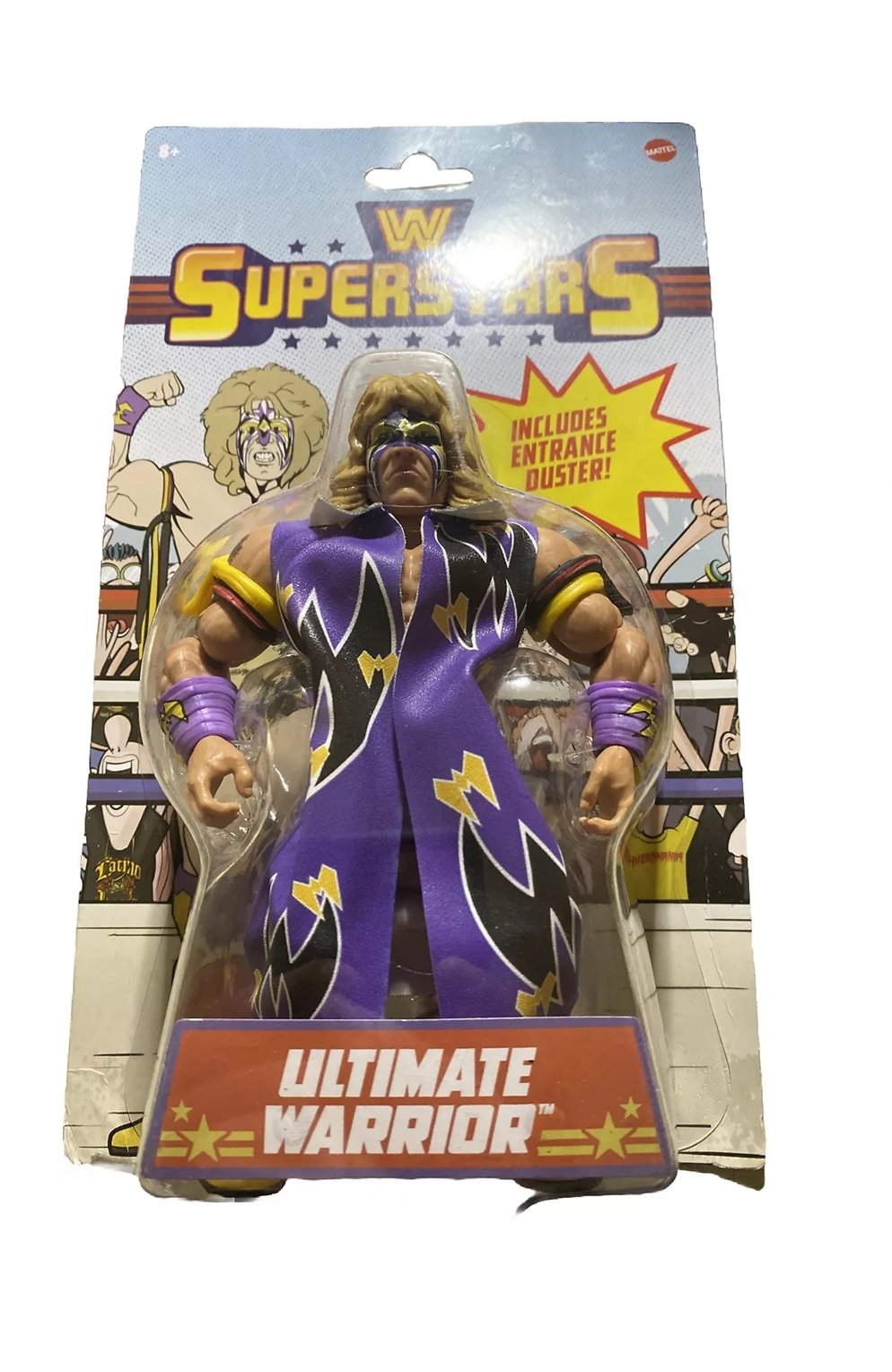 Superstars Series Z Ultimate Warrior 6” Action Figure Walmart Exclusive