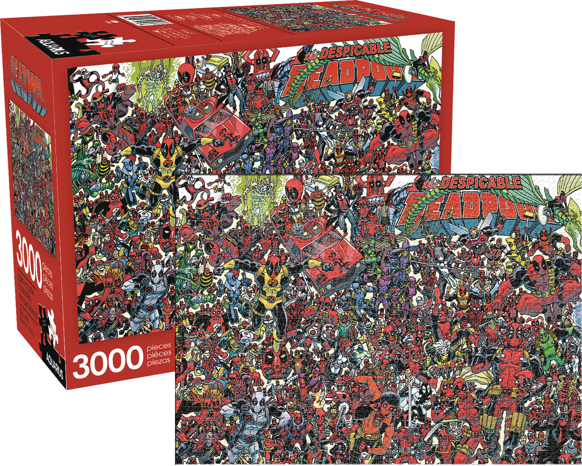 Aquarius Deadpool 3000 Piece Puzzle