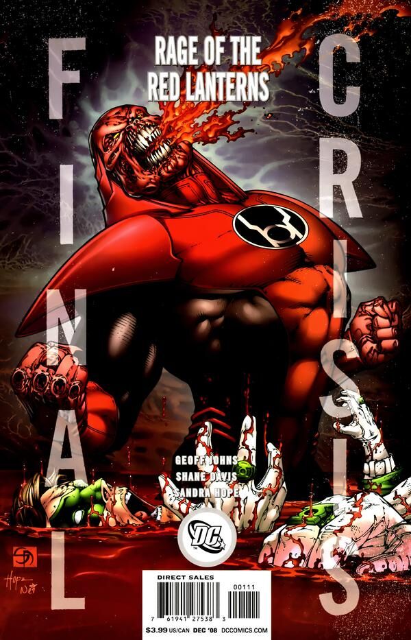 Final Crisis: Rage of The Red Lanterns Volume 1 #1