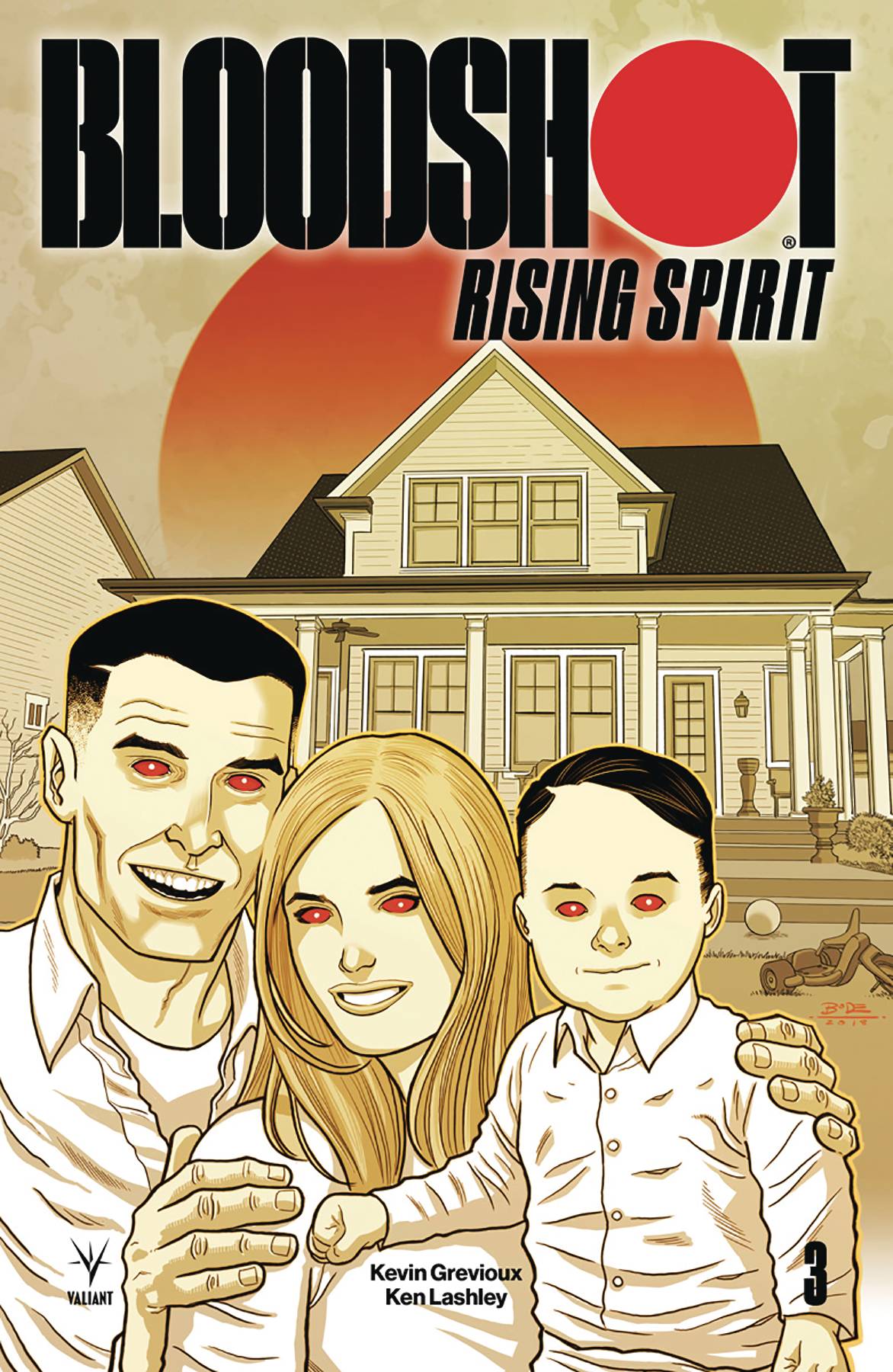 Bloodshot Rising Spirit #3 Cover C 1 for 20 Incentive Bodenheim