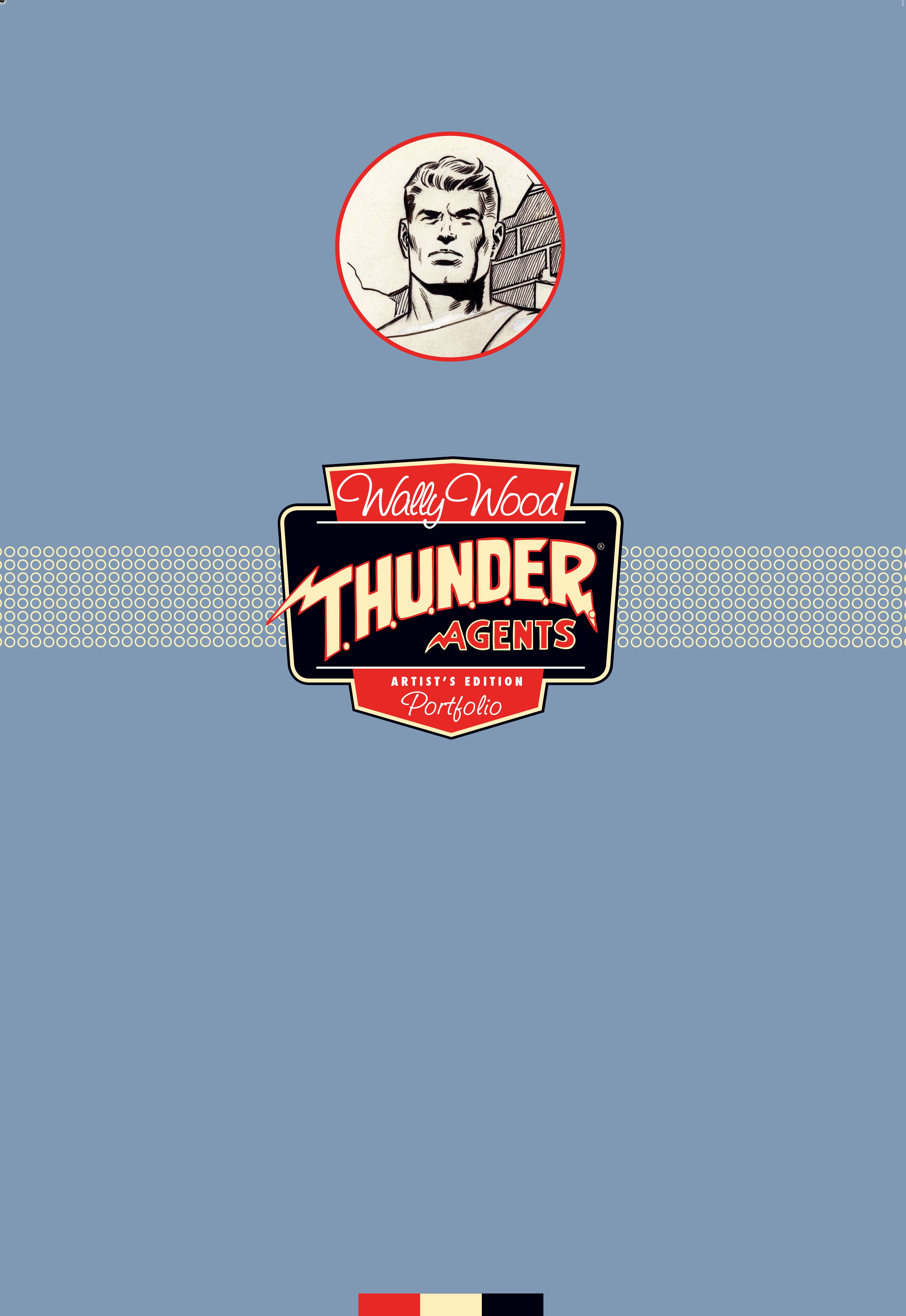 Wally Wood Thunder Agents Artist Edition Portfolio Edition