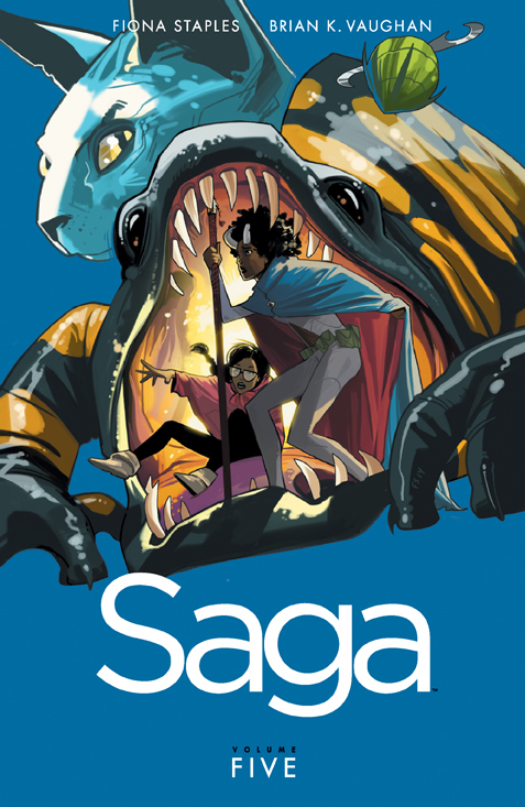 Saga Graphic Novel Volume 5 (Mature)