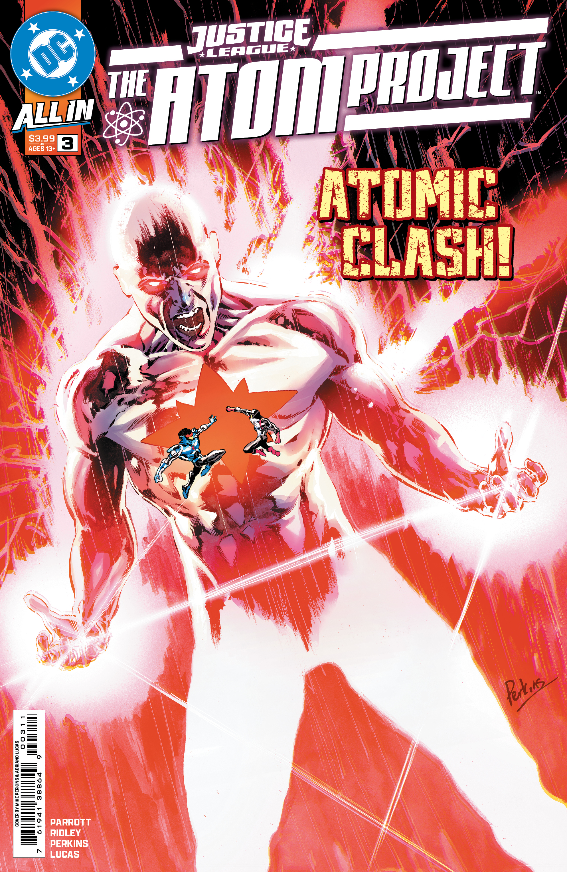 Justice League The Atom Project #3 Cover A Mike Perkins (Of 6)