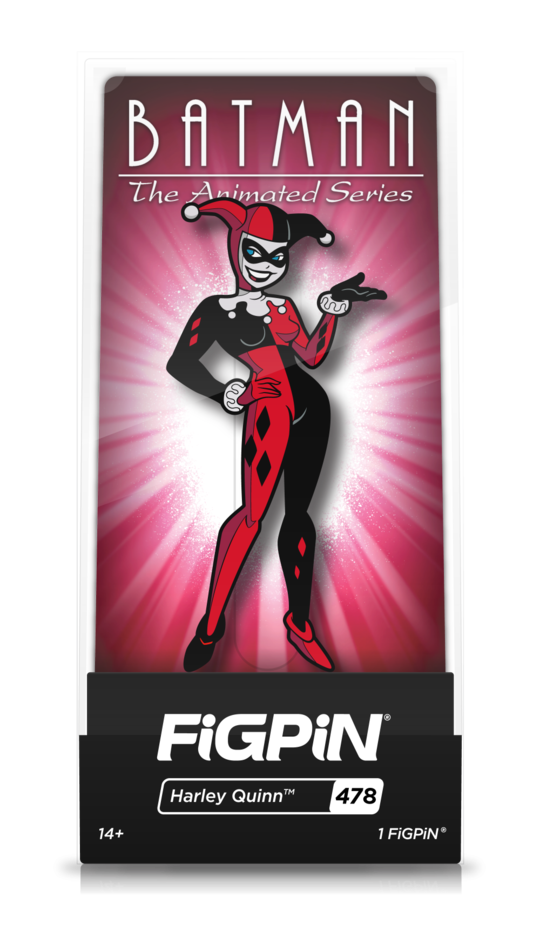 Figpin Batman Animated Series Harley Quinn Enamel Pin