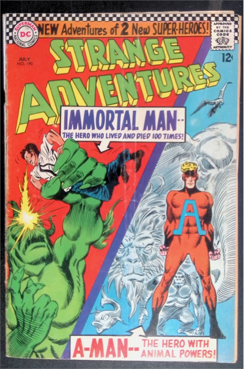 Strange Adventures #190 [1966]-Poor (.5)