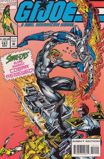 G.I. Joe, A Real American Hero #151 [Direct Edition]-Very Fine (7.5 – 9)