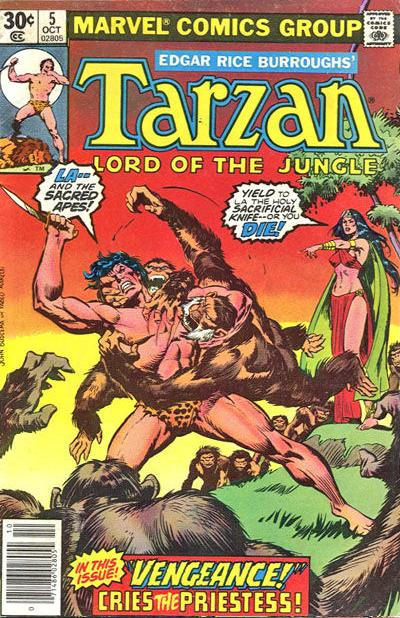 Tarzan #5 [30¢]