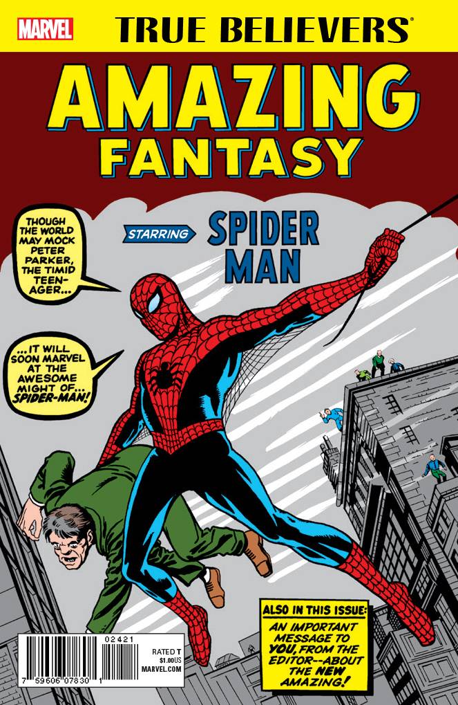 True Believers Amazing Fantasy Starring Spider-Man #1