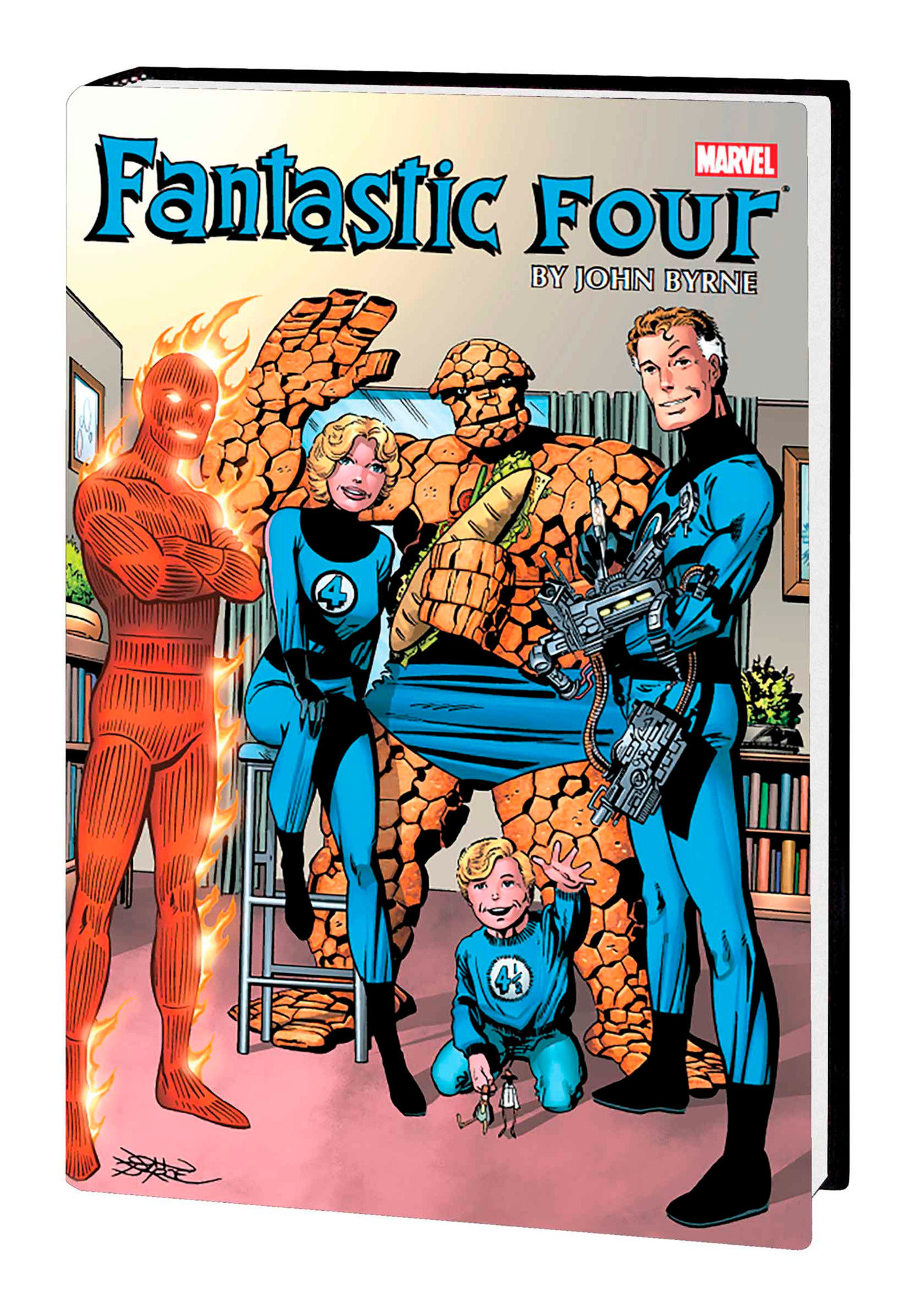 Fantastic Four by Byrne Omnibus Hardcover Volume 1 Byrne Pinup Direct Market Variant (2022 Printing)