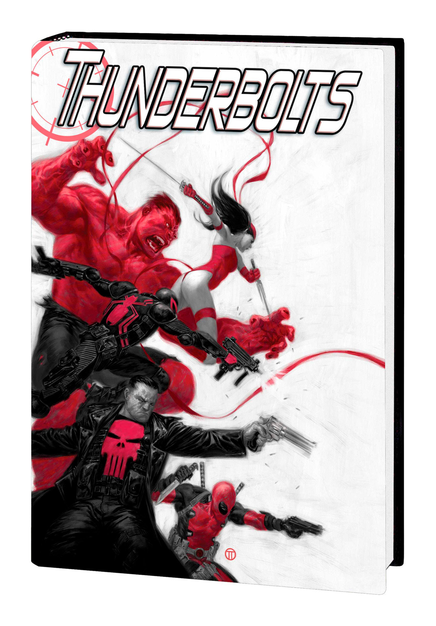 Thunderbolts Red Omnibus Hardcover Graphic Novel Volume 1 (Direct Market Edition)