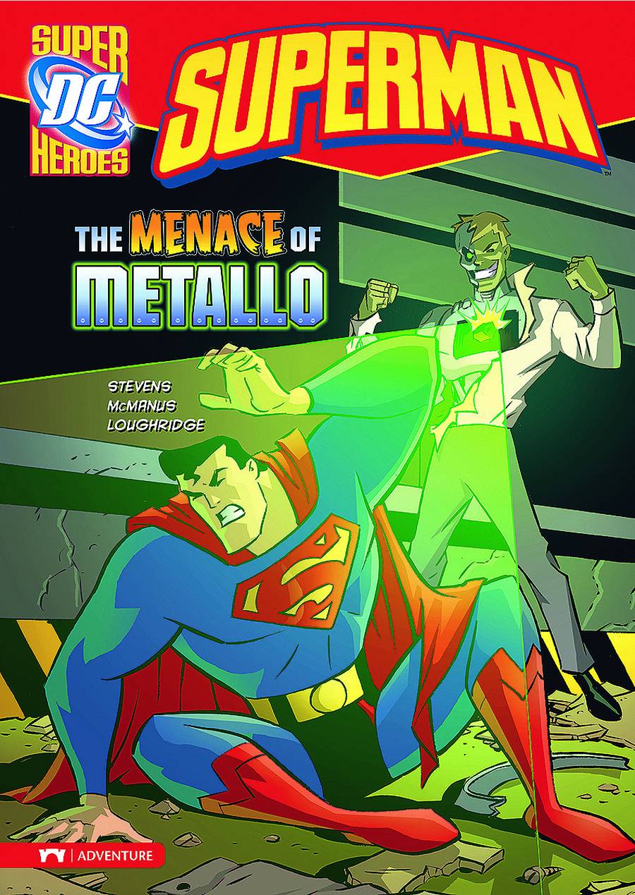 DC Super Heroes Superman Young Reader Graphic Novel #2 Menace of Metallo