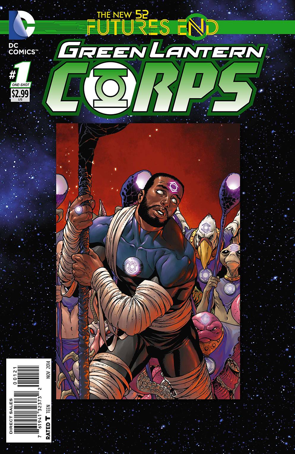 Green Lantern Corps Futures End #1 Standard Edition (2011)