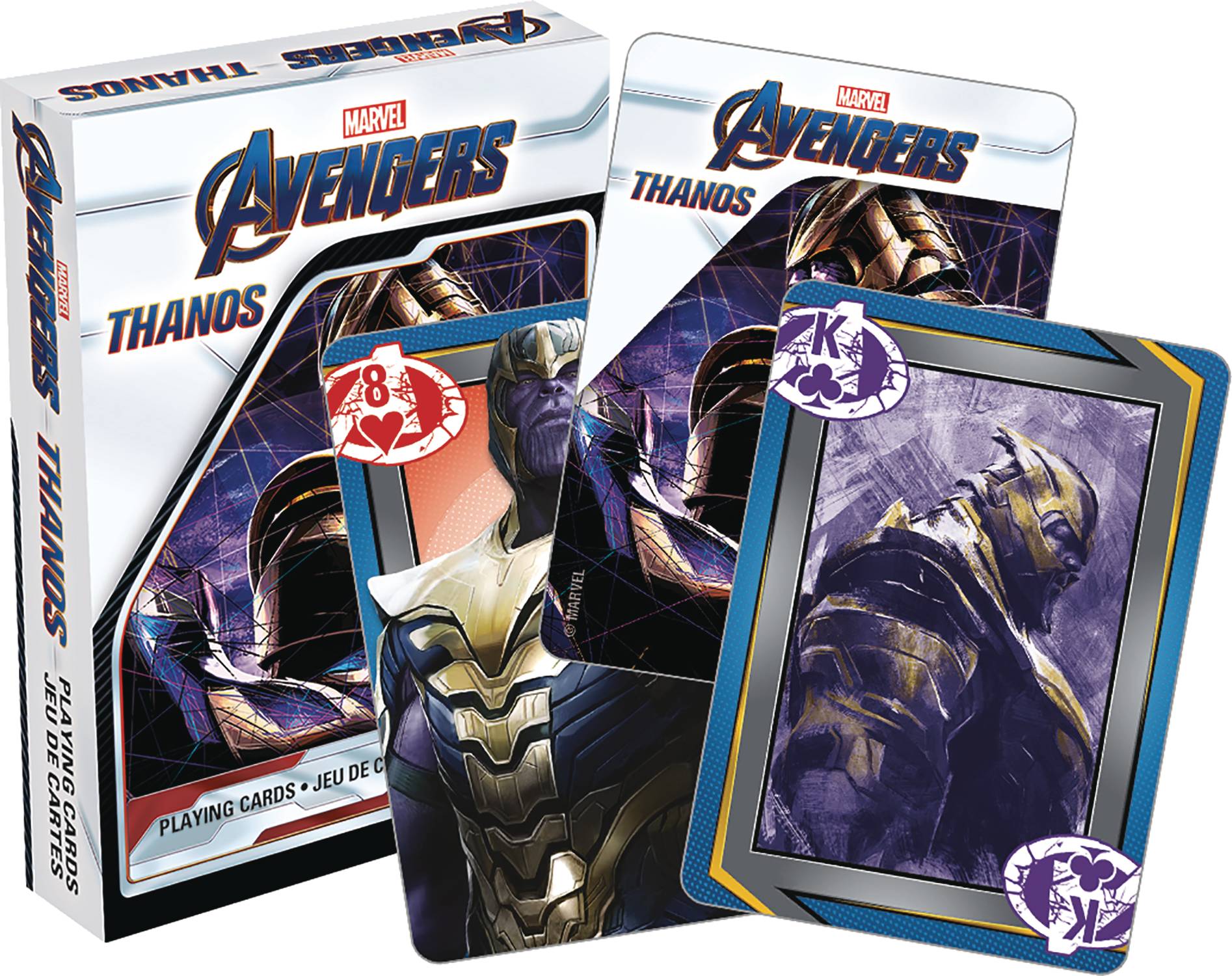 Marvel Avengers Endgame Thanos Playing Cards