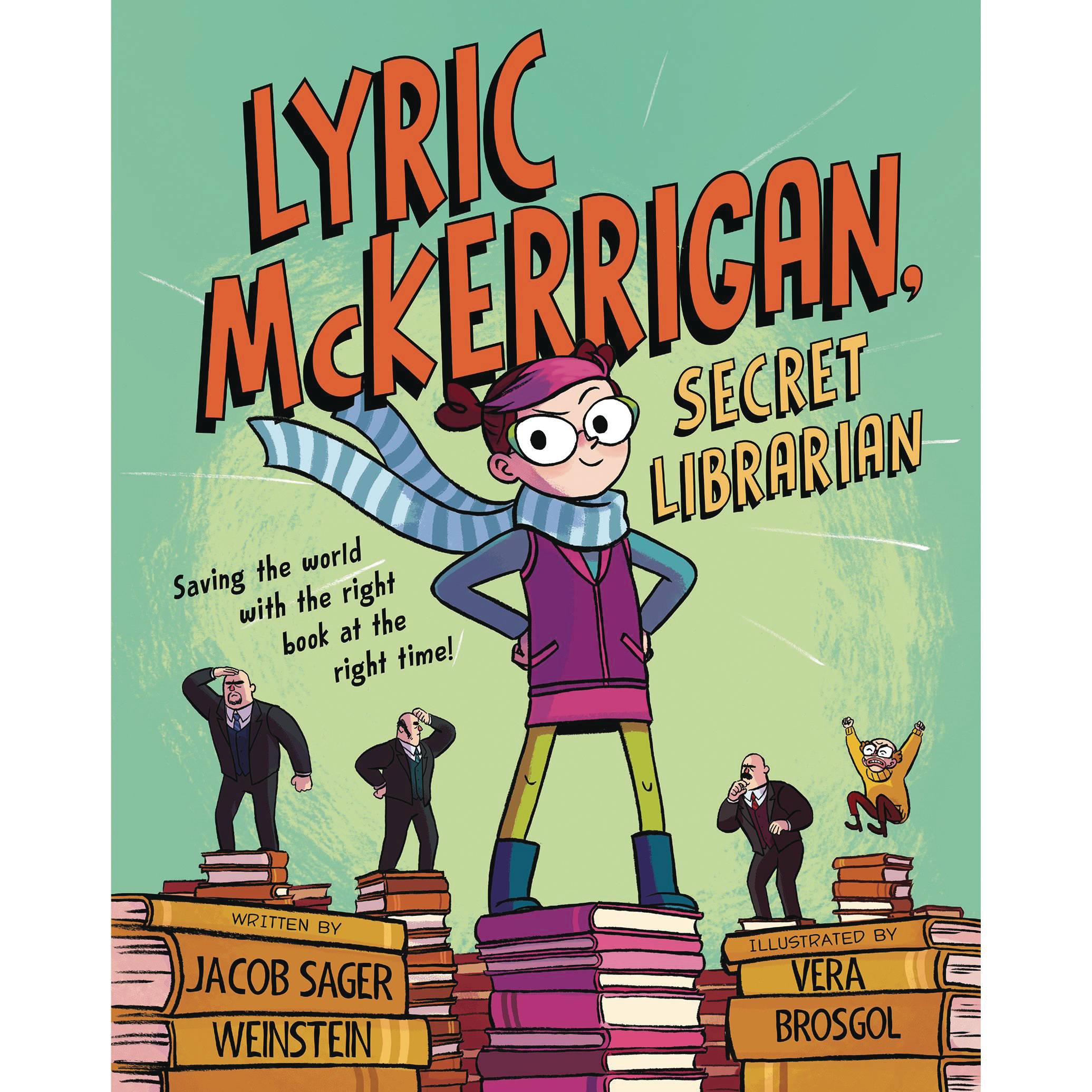 Lyric Mckerrigan Secret Librarian Hardcover Picture Book