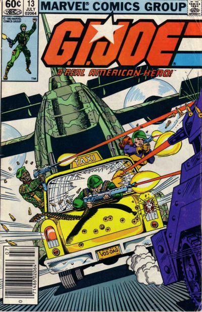 G.I. Joe, A Real American Hero #13 [Newsstand]-Very Fine (7.5 – 9)