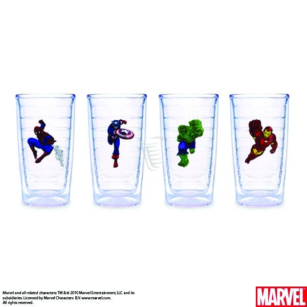 Tervis Tumbler 4-Pc Marvel Heroes 16-Oz Set