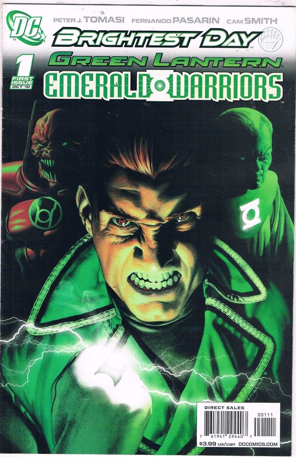 Green Lantern Emerald Warriors #1 (2010)