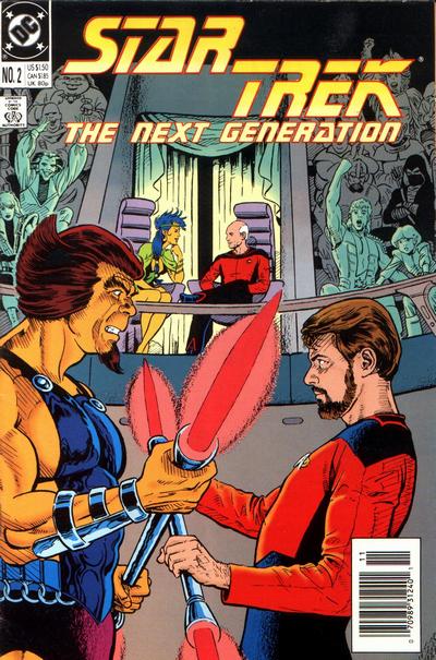 Star Trek: The Next Generation #2 [1989, Newsstand]-Fine (5.5 – 7)