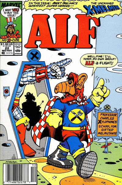 Alf #22 [Newsstand]-Near Mint (9.2 - 9.8)