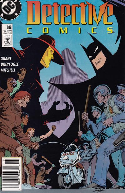 Detective Comics #609 [Newsstand]-Fine (5.5 – 7)