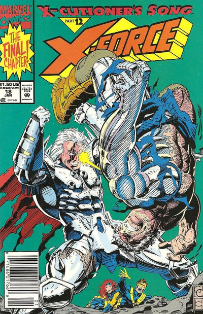 X-Force #18 [Newsstand]-Near Mint (9.2 - 9.8)
