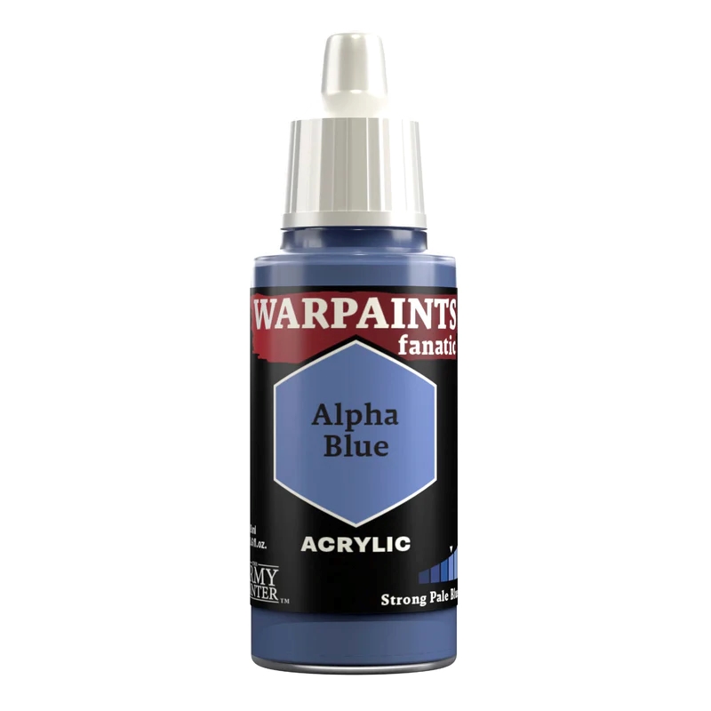 Army Painter Warpaints Fanatic: Alpha Blue 18 Ml