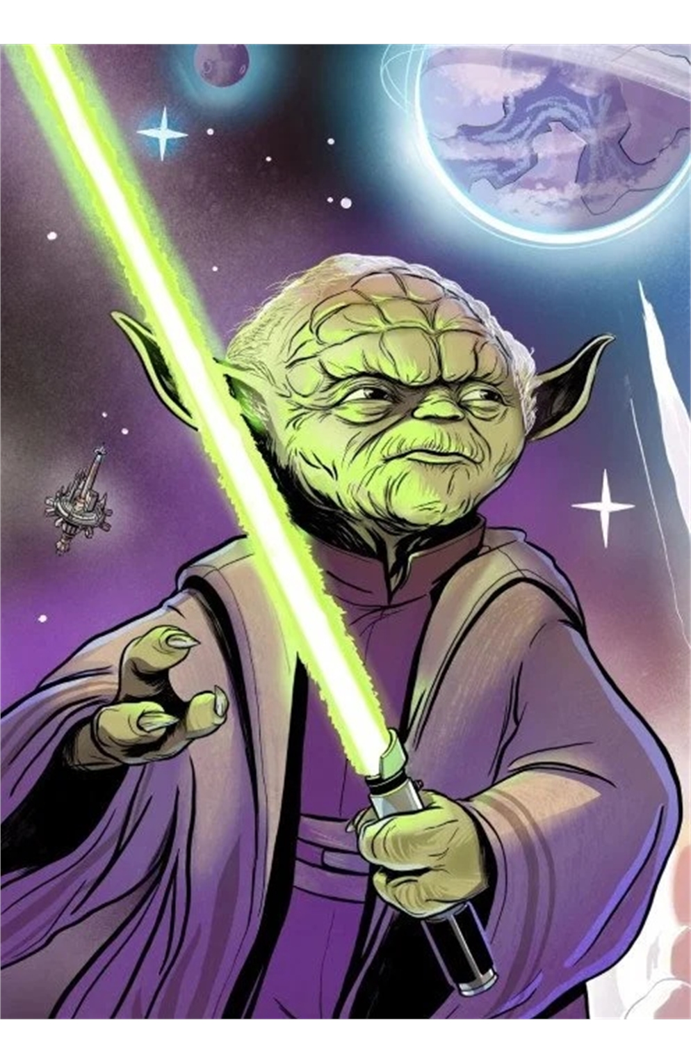 Star Wars The High Republic Adventures #1 Virgin Comicspro Variant Yoda