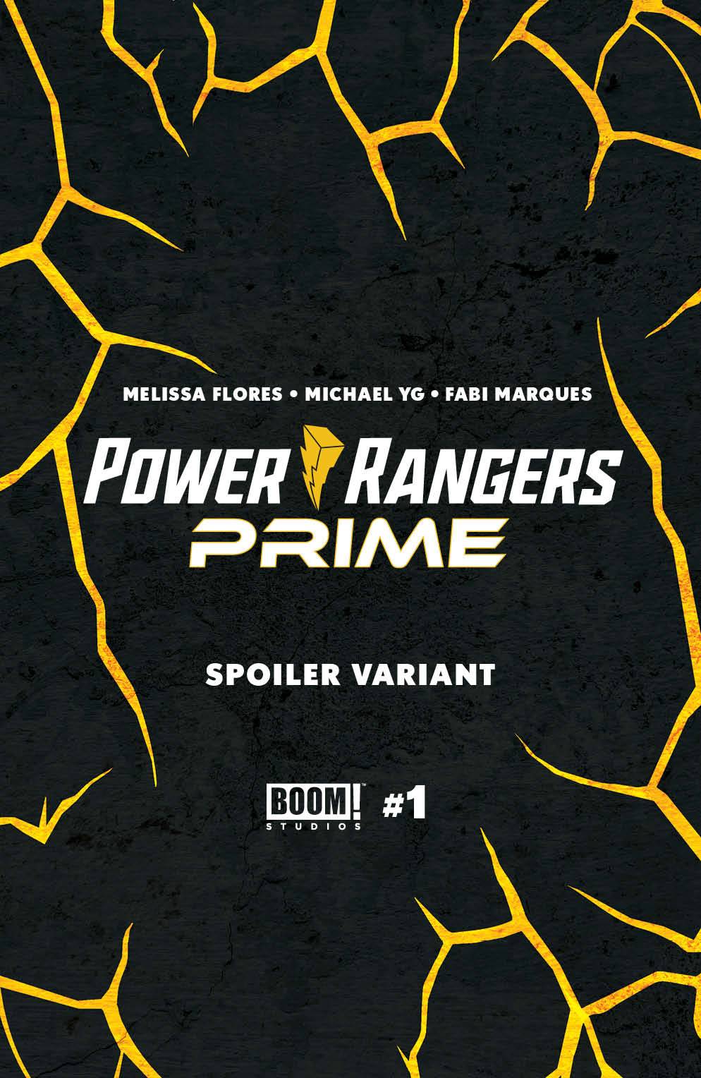 Power Rangers Prime #1 Cover C Spoiler Variant Lee