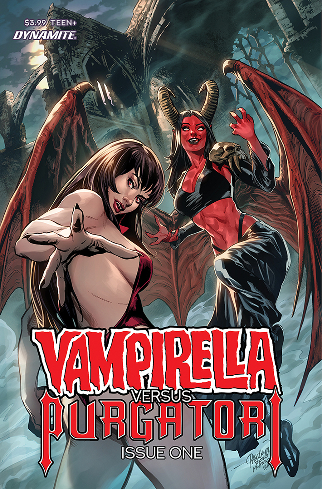 Vampirella Vs Purgatori #1 Cover B Pagulayan