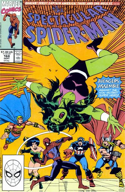 The Spectacular Spider-Man #168 [Direct]-Very Fine