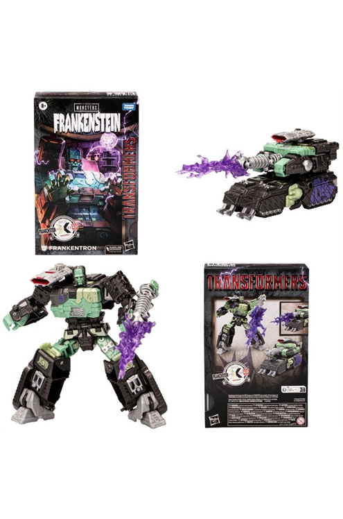 Transformers Universal Monsters Frankenstein X Transformers Frankentron