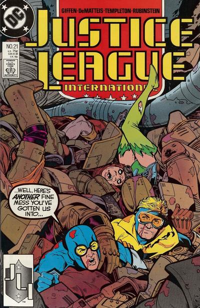 Justice League International #21 [Direct]-Fine (5.5 – 7)