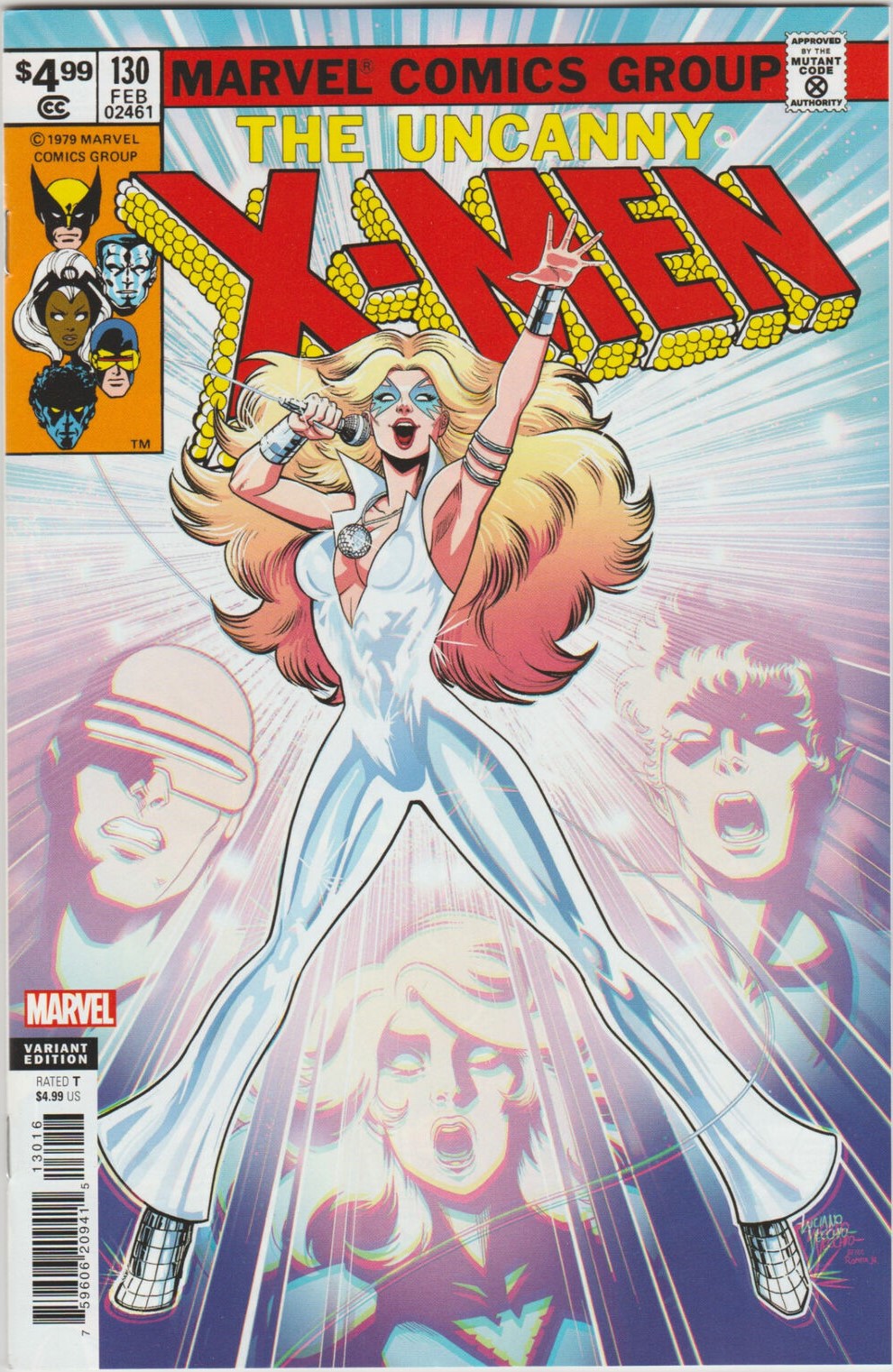 X-Men #130 Facsimile Edition Luciano Vecchio Variant 1 for 25 Incentive