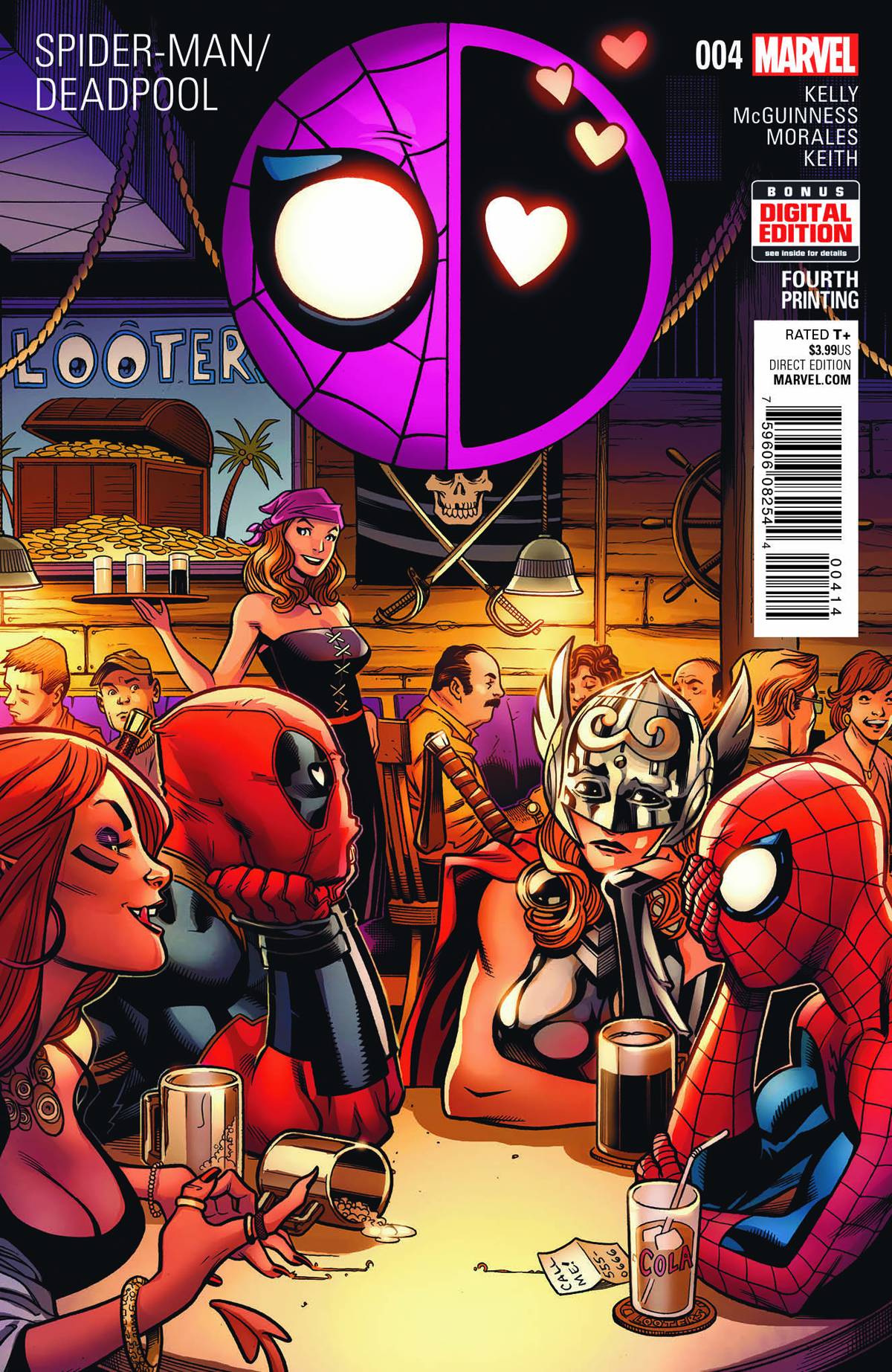 Spider-Man Deadpool #4 McGuinness 4th Printing Variant