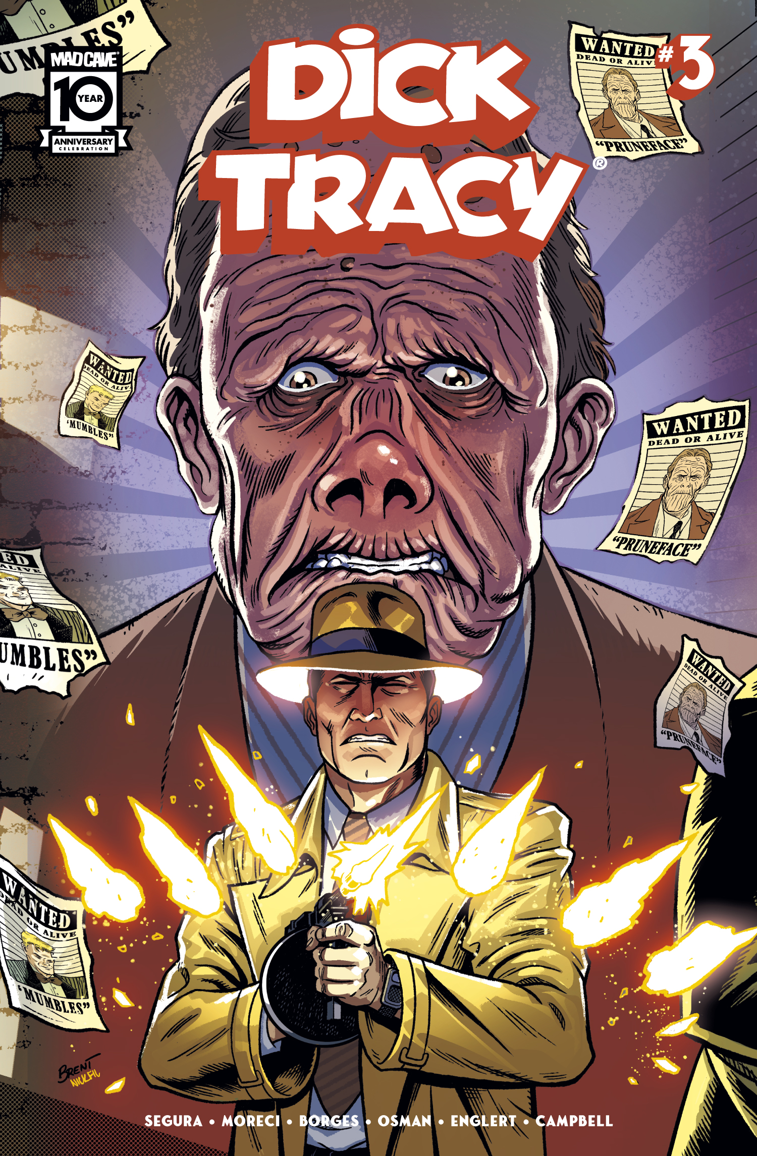 Dick Tracy #3&#160;Cover B Brent Schoonover Connecting Variant