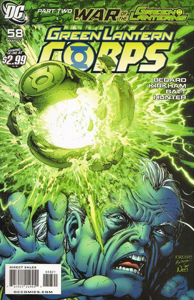 Green Lantern Corps #58 Variant Edition (War of the Green Lanterns) (2006)