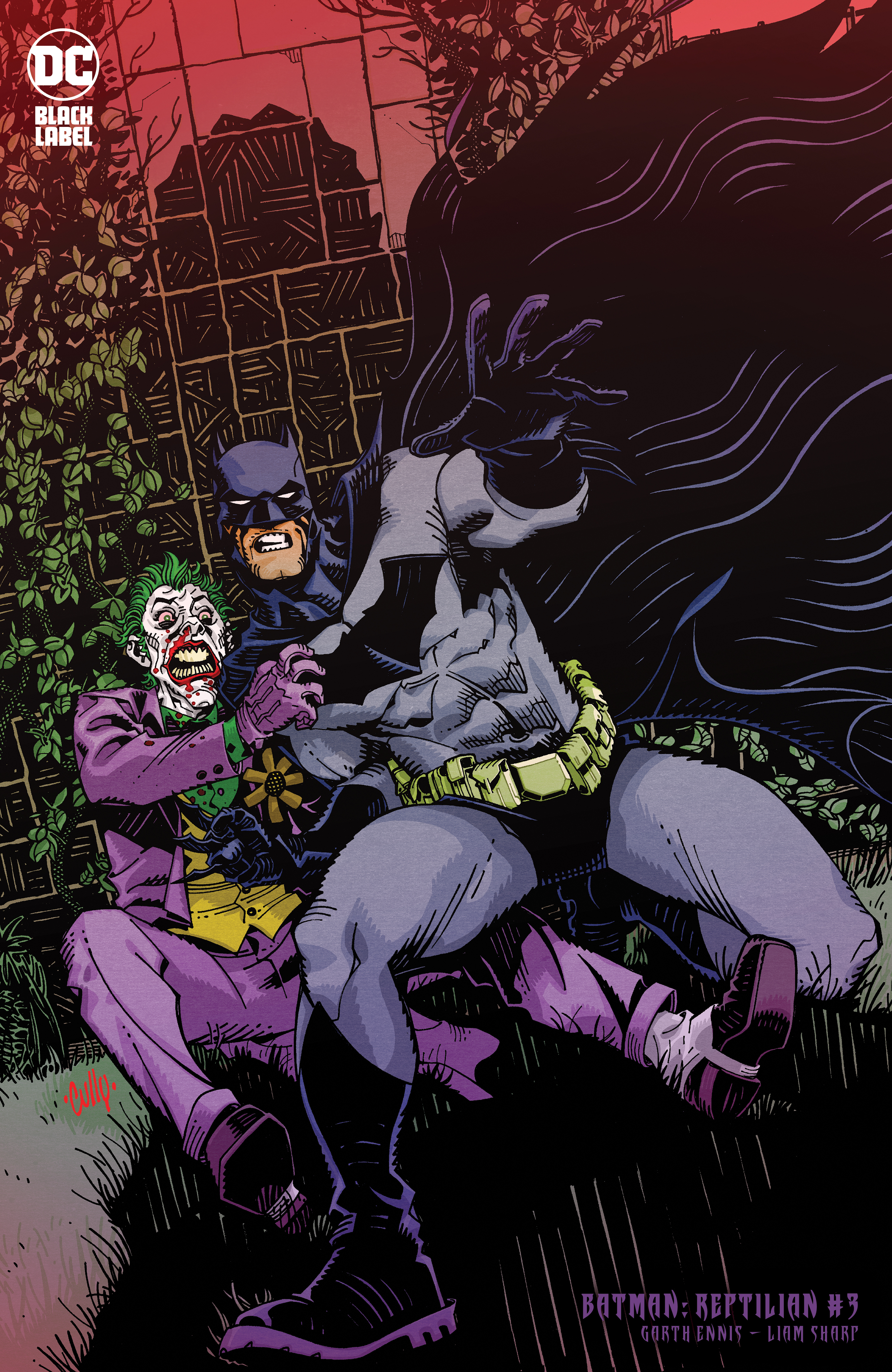 Batman Reptilian #3 Cover B Cully Hamner Variant (Mature) (Of 6)