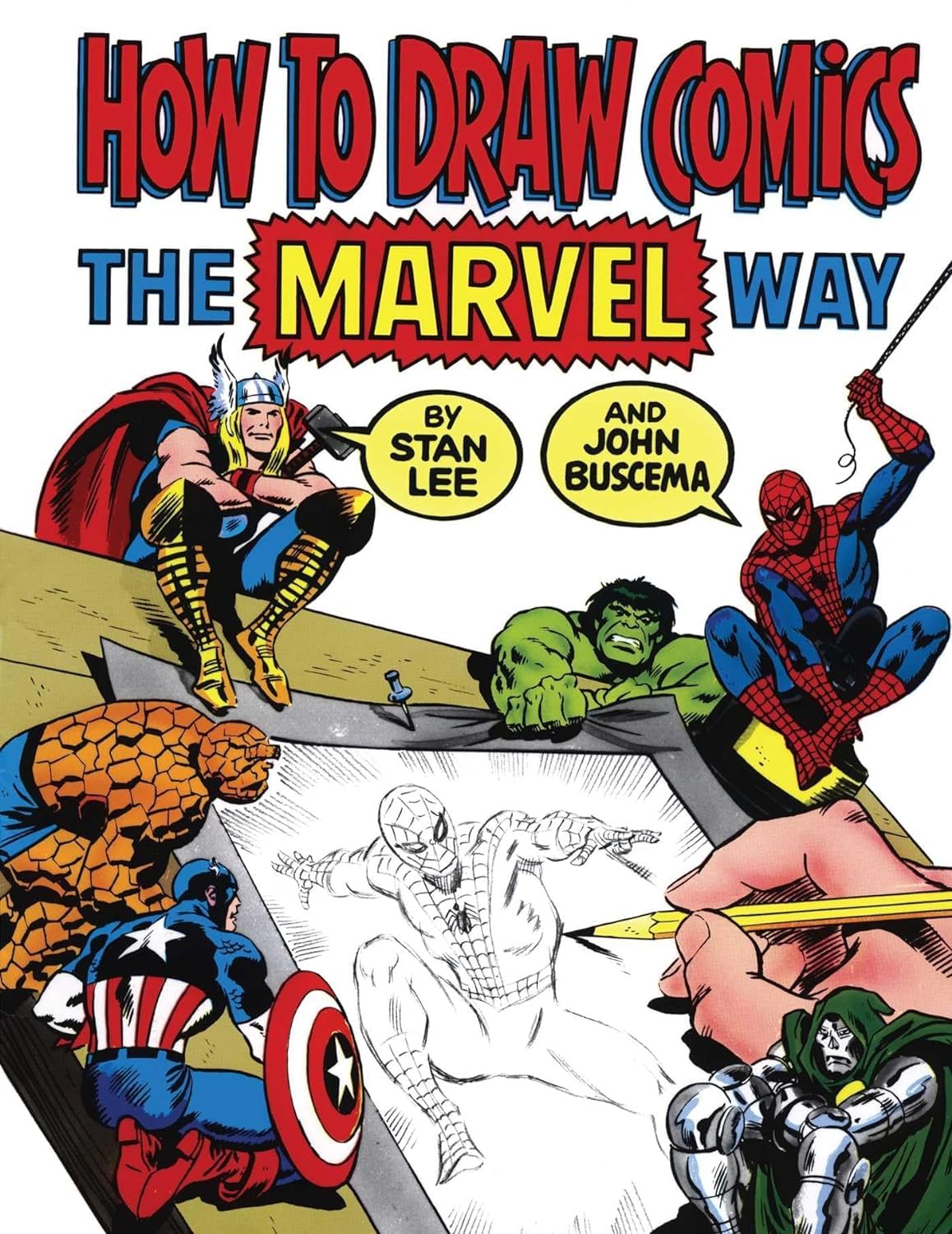 How To Draw Comics The Marvel Way Soft Cover