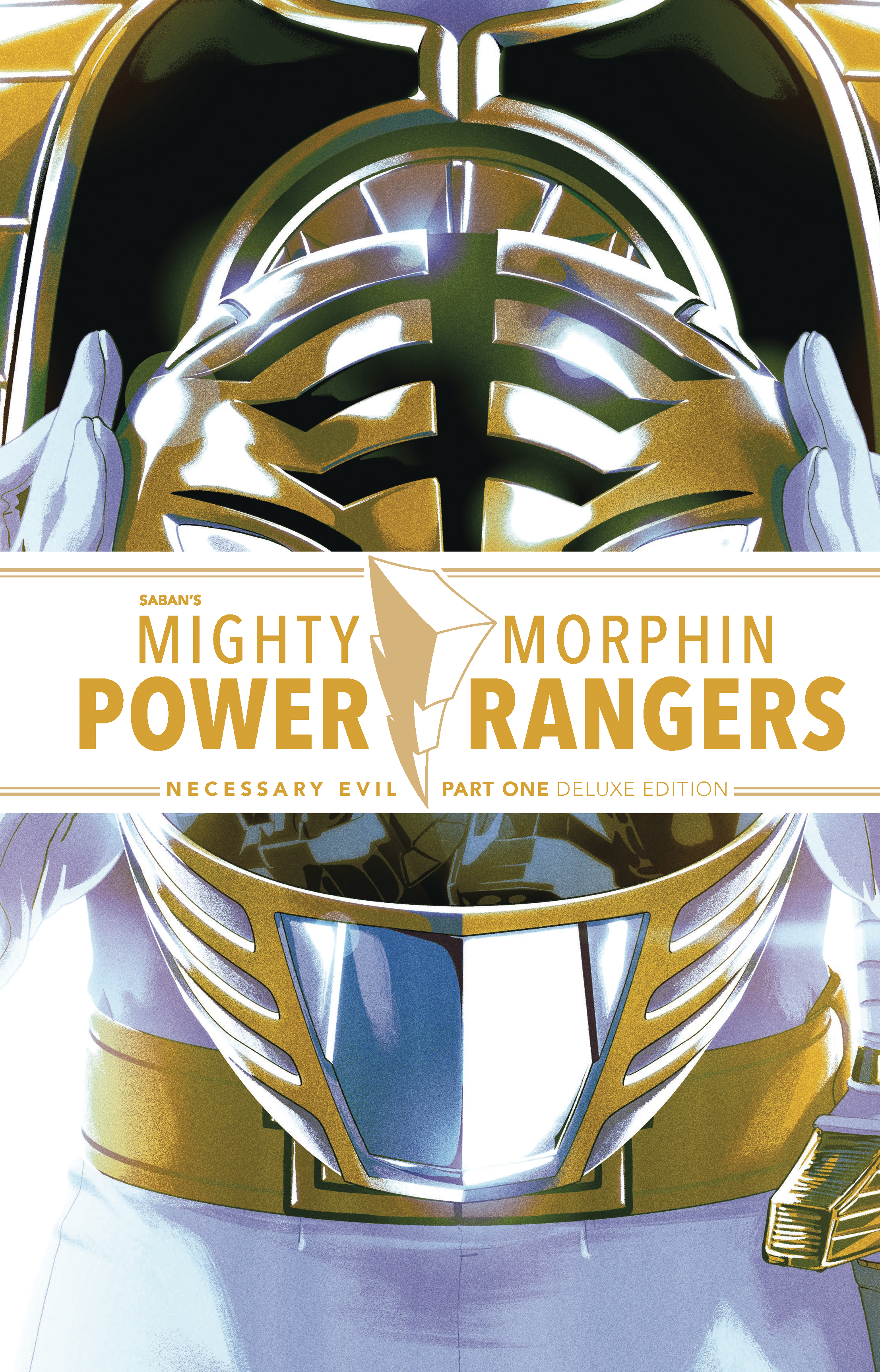 Mighty Morphin Power Rangers Necessary Evil Deluxe Edition Hardcover Part 1