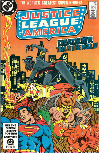 Justice League of America #221 [Direct]-Very Fine (7.5 – 9)