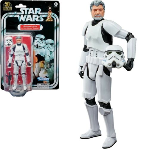 Star Wars Black George Lucas Stormtrooper 6 Inch Action Figure Case