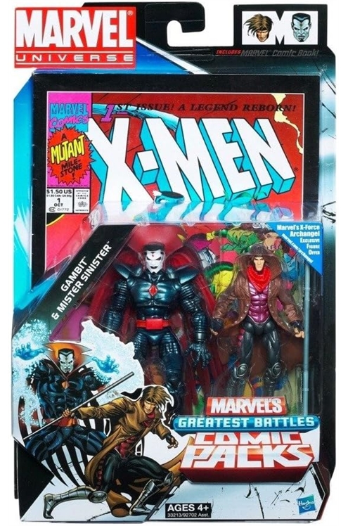 Marvel Greatest Battles Comic Packs Gambit & Mister Sinister 