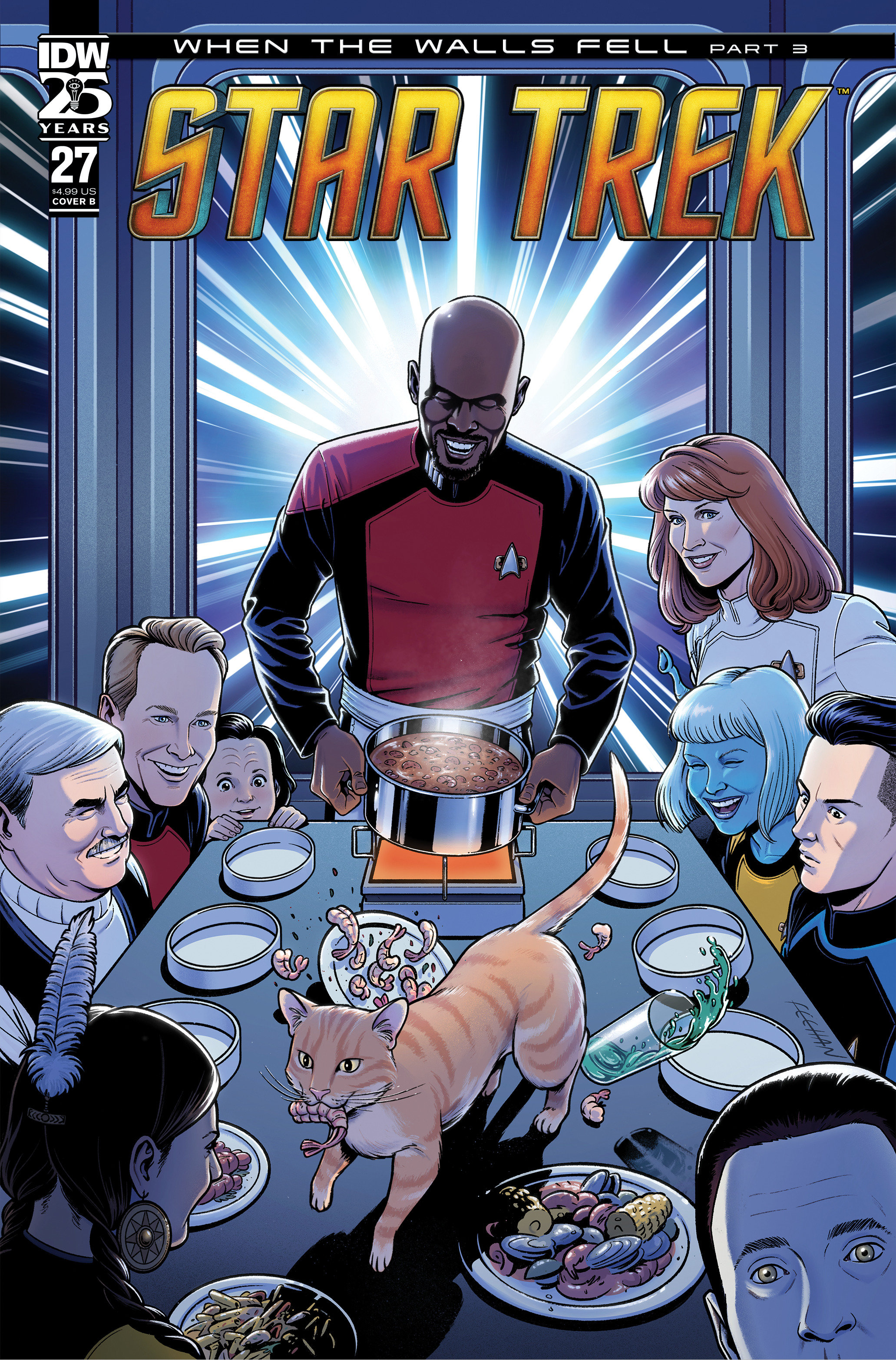 Star Trek #27 Cover B Feehan