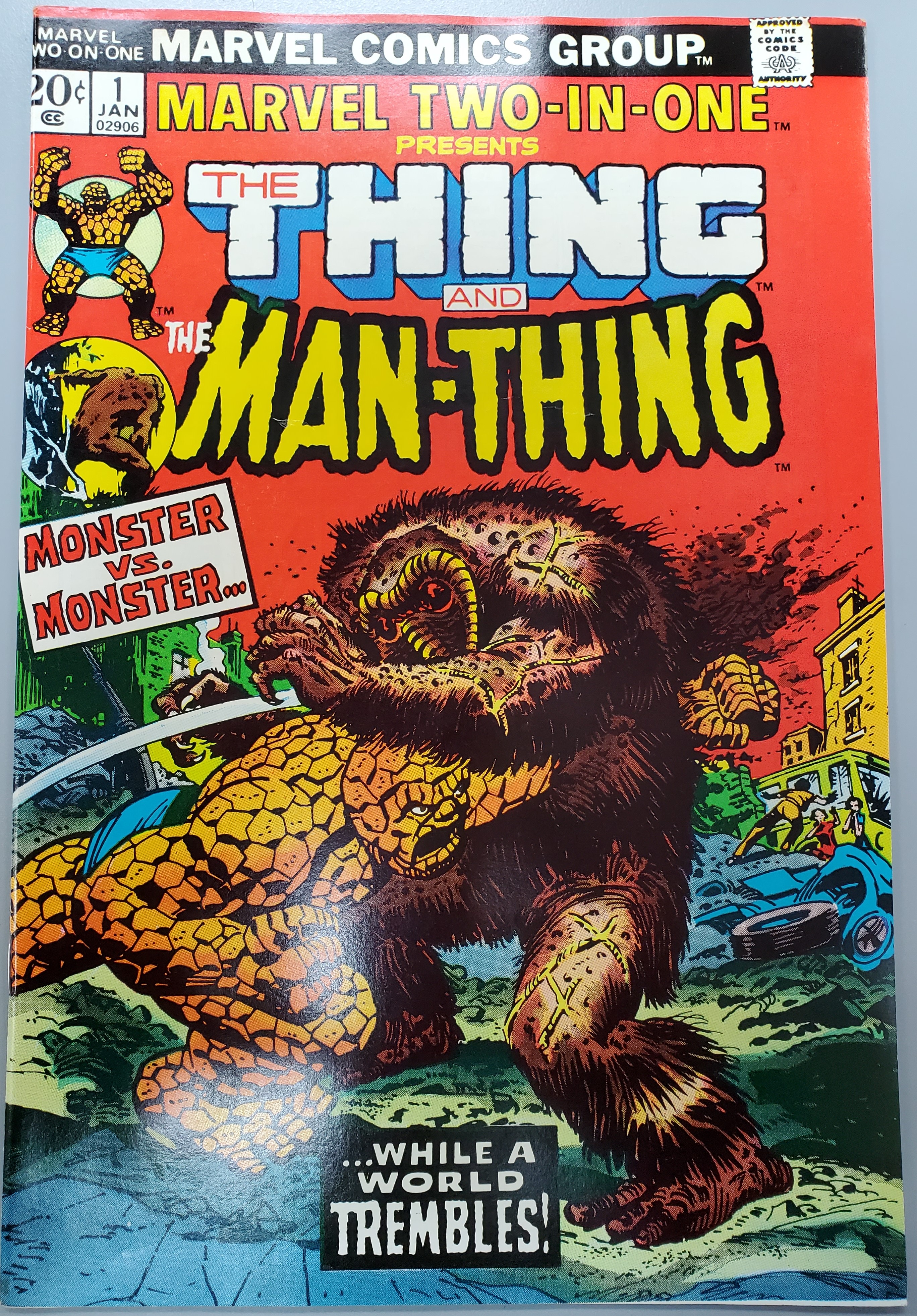 Marvel Two-In-One #1(1974)- Vf 8.0