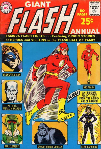 Flash Annual #1 (1963)-Very Good (3.5 – 5)