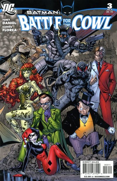 Batman: Battle For The Cowl #3 [Tony S. Daniel Group Cover]-Very Fine (7.5 – 9)