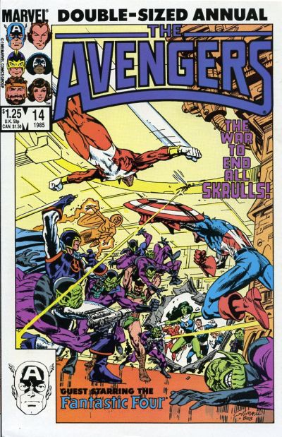 The Avengers Annual #14 [Direct] - Vf- 7.5