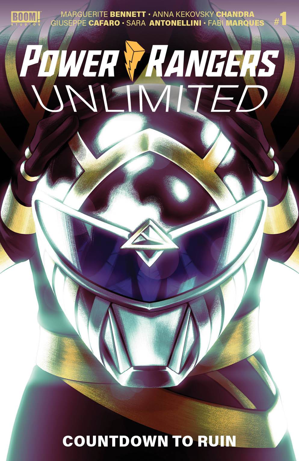 Power Rangers Unlimited Countdown Ruin #1 Cover E Unlock